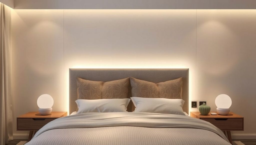 Backlit Headboard Lighting for a Modern Glow