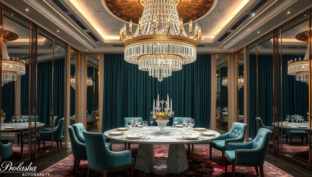 Crystal Chandelier for Luxurious Dining Spaces
