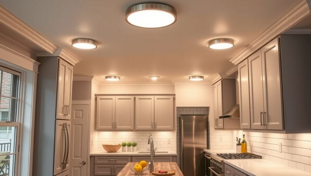 Flush Mount Lights for Low Ceiling Kitchens