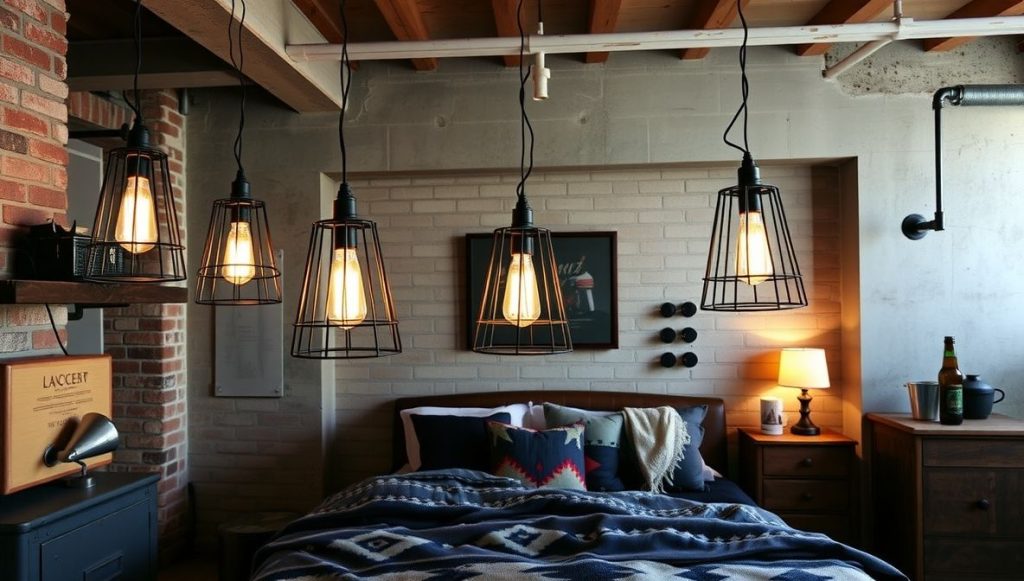 Industrial Cage Lights for Urban Vibes