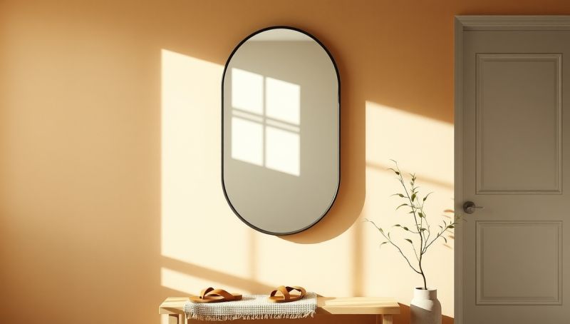 You are currently viewing 15 Minimalist Wall Mirrors That Transform Small Spaces Instantly