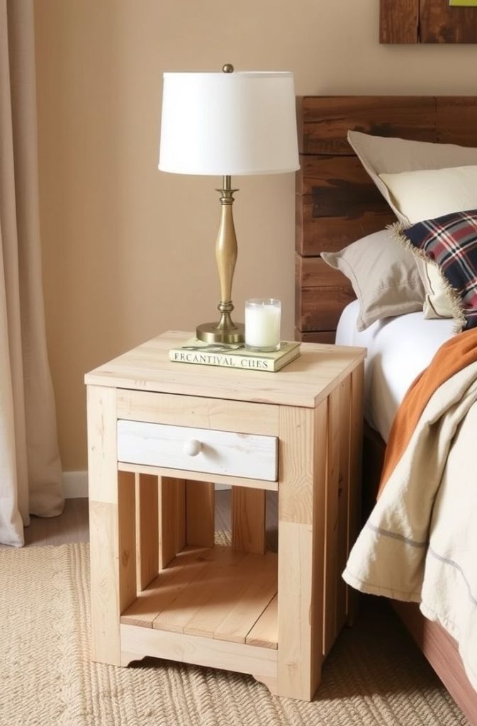 Chic Pallet Nightstand Ideas You Can Build in a Day