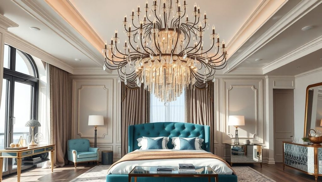 Statement Chandelier for a Luxe Touch