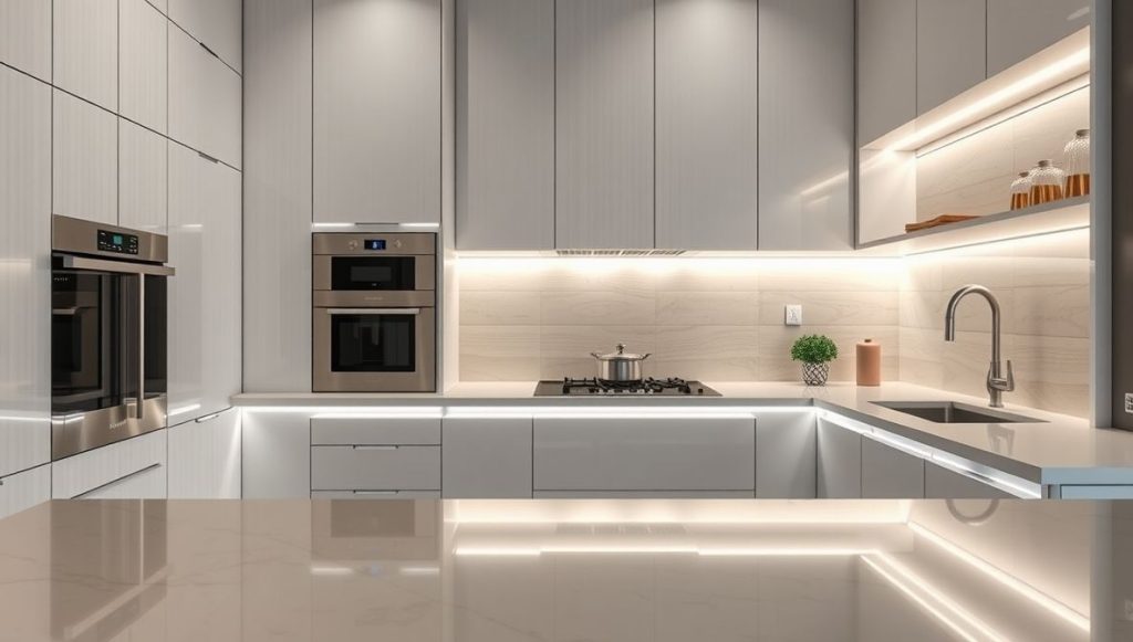 Under-Cabinet LED Strip Lighting