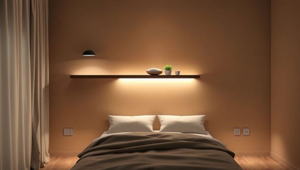 Under-Shelf Lighting for Minimalist Function