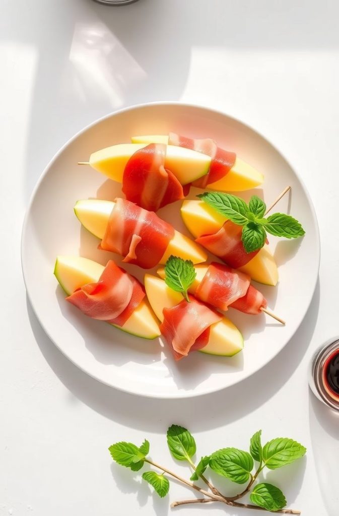 Prosciutto-Wrapped Melon